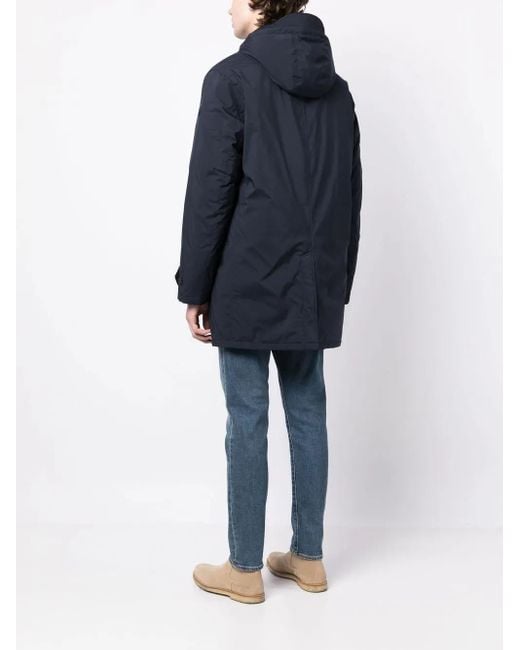 Cappotto Con Cappuccio di Polo Ralph Lauren in Blue da Uomo