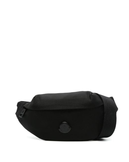 Moncler Black Small Durance Belt Bag for men