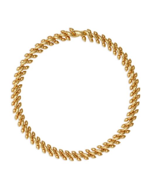 Burberry Metallic Spear Chain Necklace