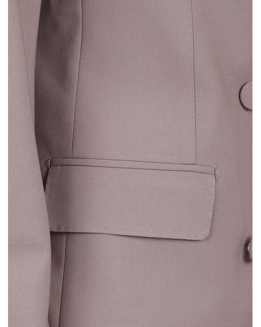 Tagliatore Brown Double-Breasted Jacket