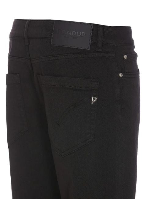 Dondup Black Koons Gioiello Jeans