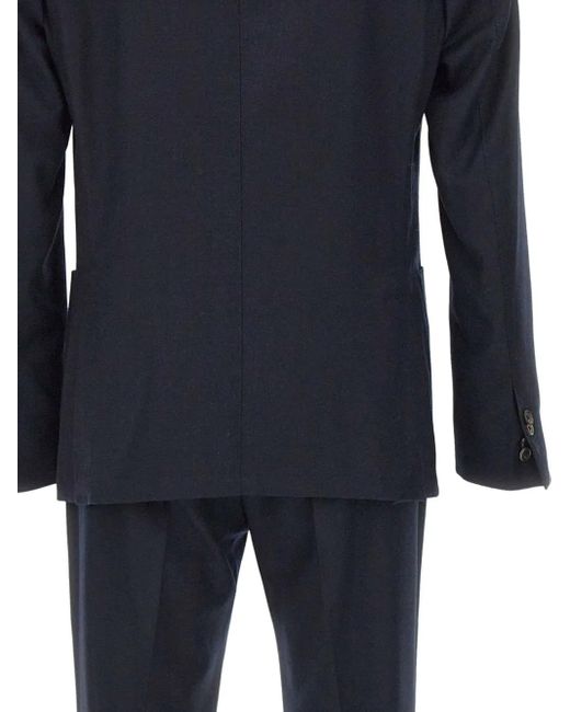 Corneliani Blue Single-Breasted Suit for men