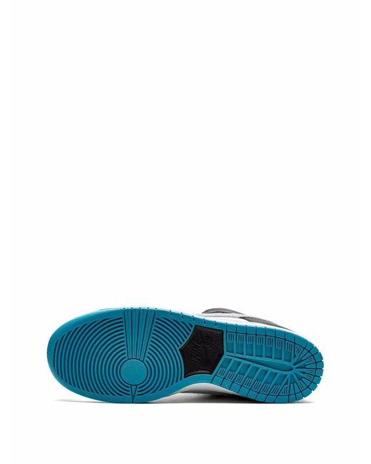 Nike White Sb Dunk Low "Laser" Sneakers