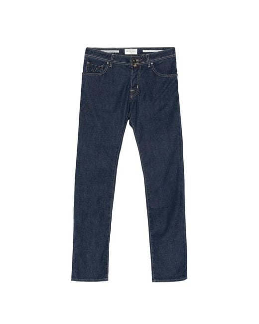 Jacob Cohen Blue Nick Button-Up Jeans for men