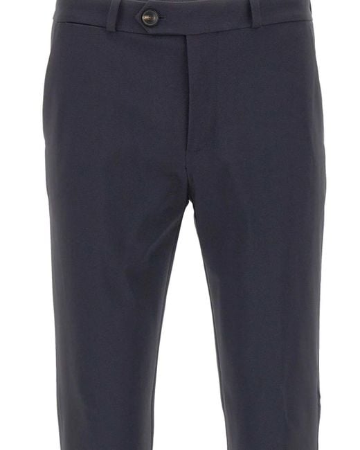 Rrd Blue Side-Pockets Trousers for men
