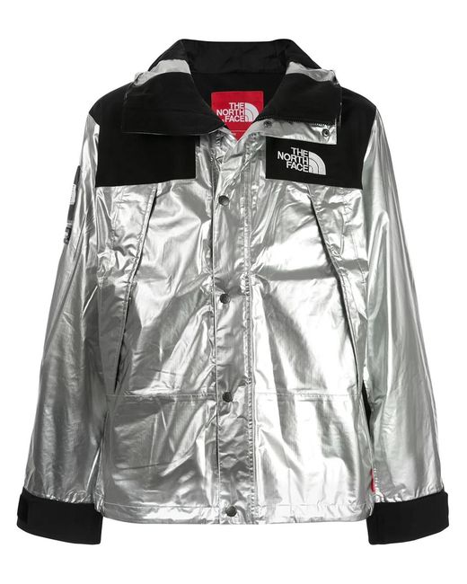 Supreme Black X The North Face Metallic Mountain Parka for men