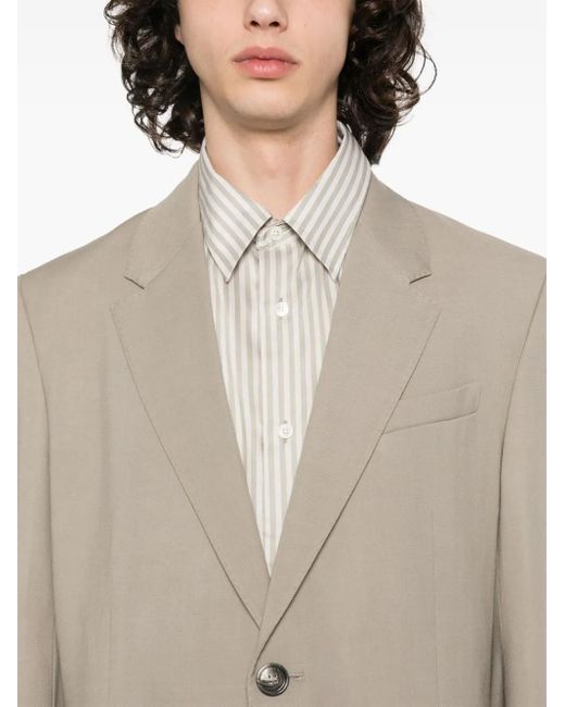 Blazer Con Doble Botonadura AMI de hombre de color Natural