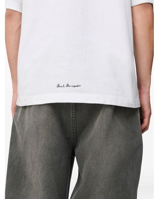 Axel Arigato White Flow T-Shirt for men