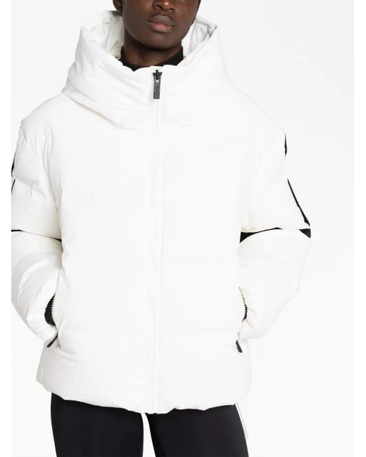 Fusalp White Barsy Quilted Ski Jacket