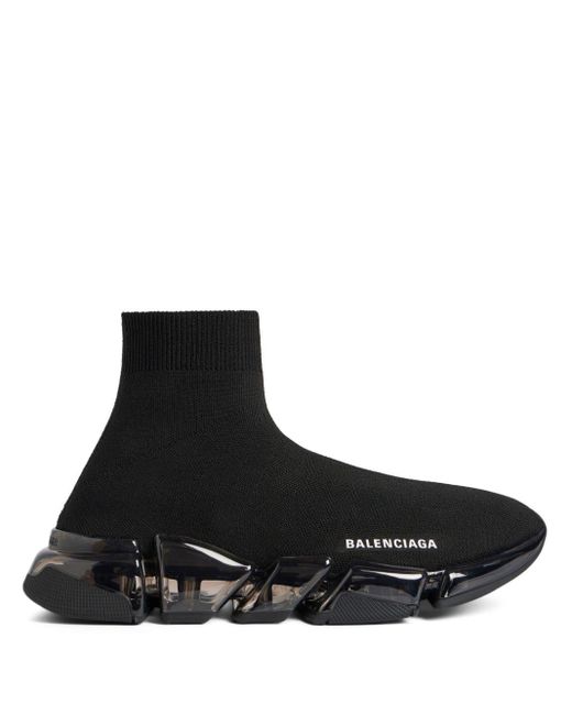 Balenciaga Black Speed 2.0 High-top Sneakers for men