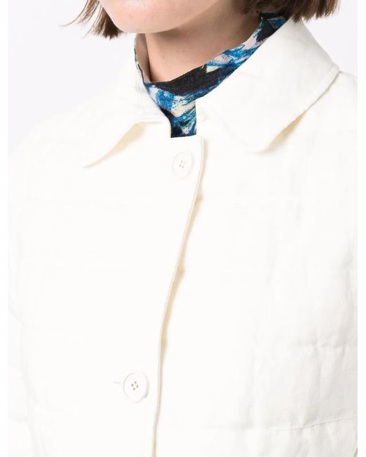 Herno White Padded Down Jacket