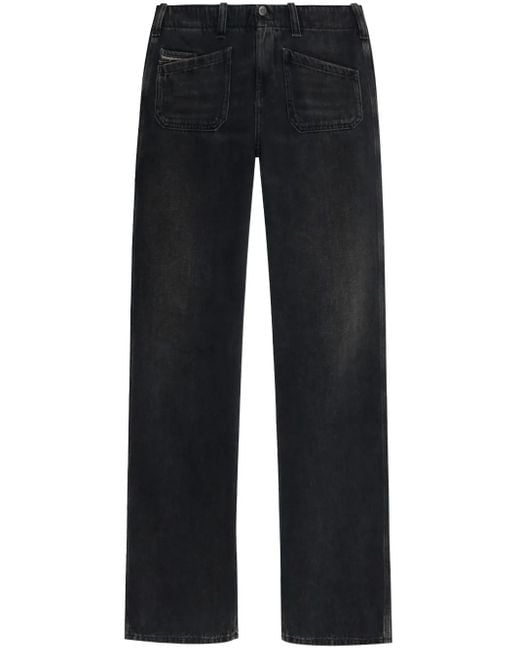 DIESEL Blue D-Keate 09J96 Bootcut Jeans