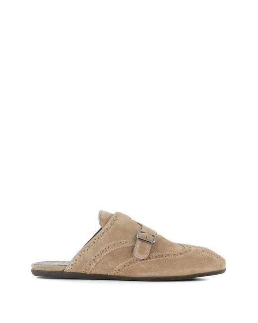 Officine Creative Multicolor Suede Mules