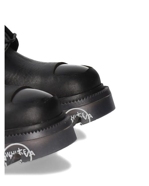 Premiata Black Brixton 470 Lace-Up Boots
