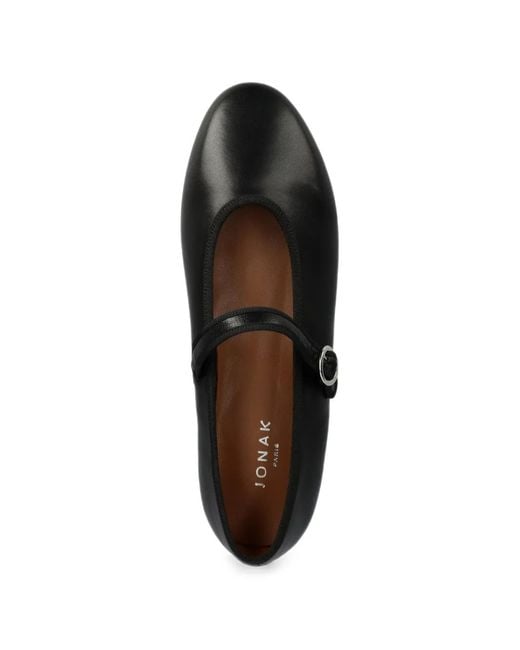 JONAK PARIS Black Deesse Buckle-Fastening Pumps