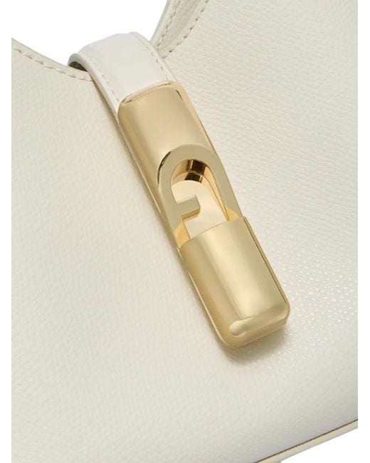 Furla White Mini Iride Mini Bag