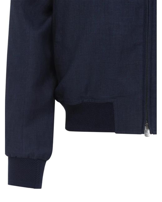 Ralph Lauren Blue Zip Jacket for men
