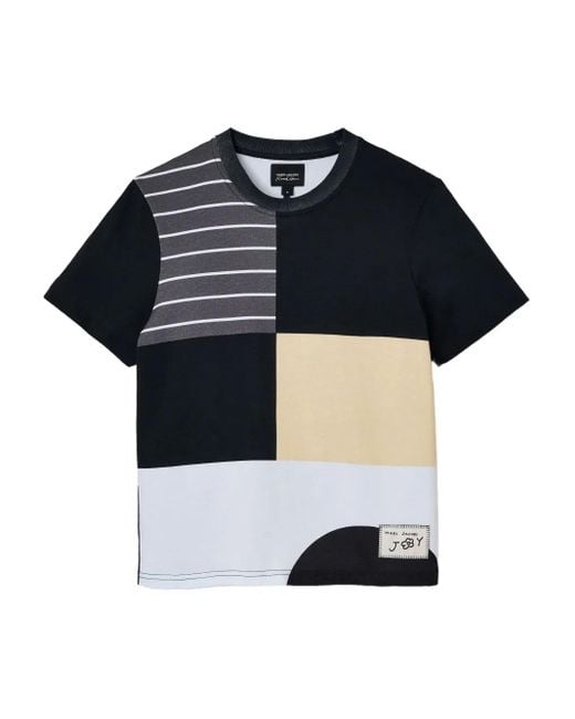 Camiseta con diseño patchwork Marc Jacobs de color Blue