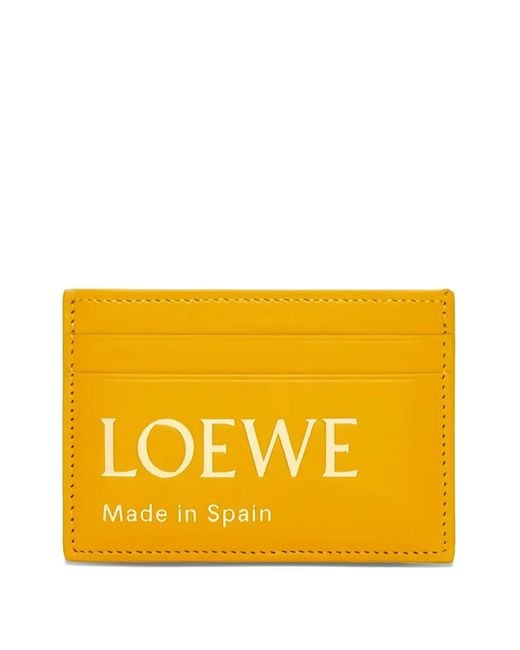 Loewe レディース イエロー カードケース