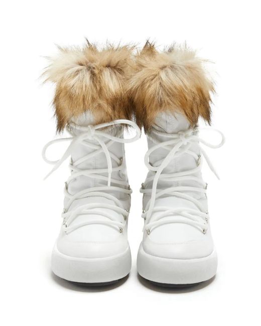 Moon Boot White Ltrack Low Monaco Boots