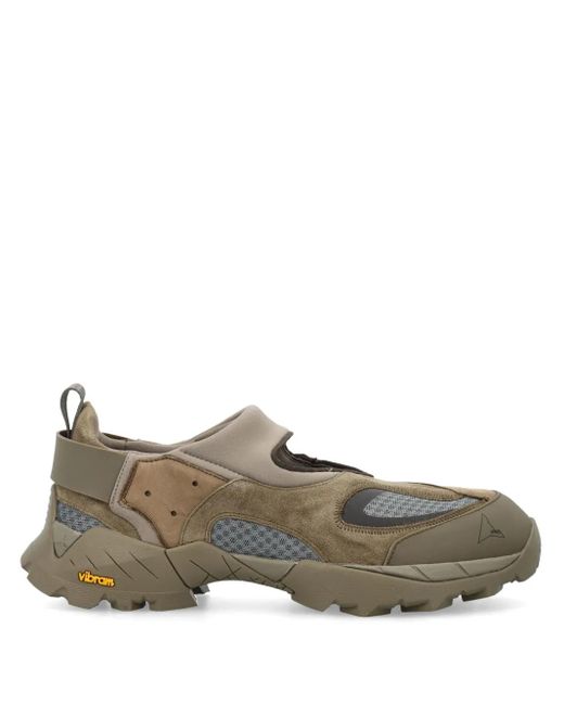 Roa Gray Rozes Panelled Sneakers