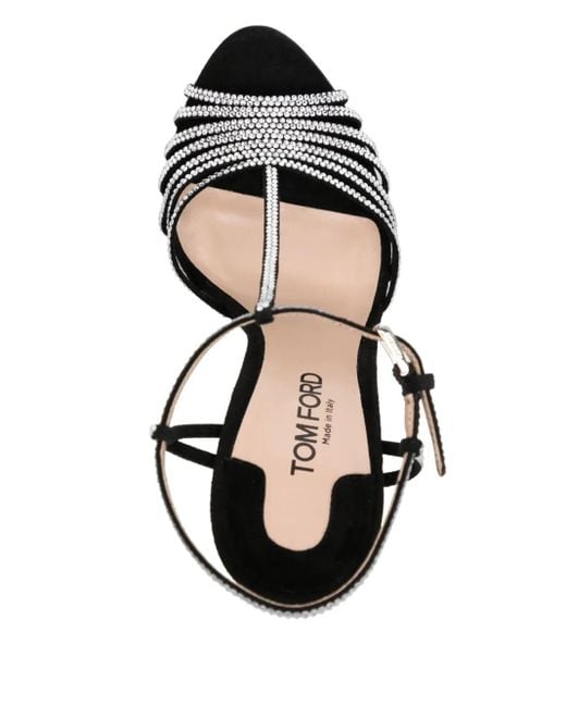 Tom Ford Black 105Mm Jerry Sandals
