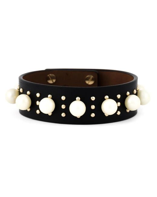 Givenchy Black 'Shark Tooth' Armband
