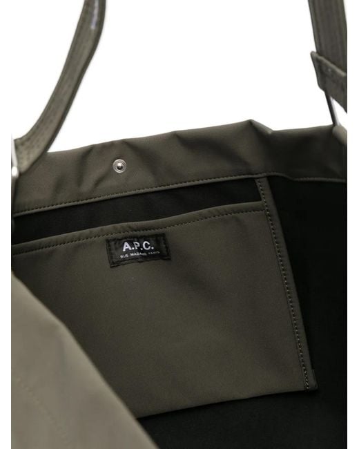 A.P.C. Black Journal Shoulder Bag