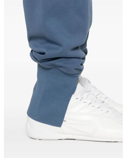 Adidas By Stella McCartney Blue Logo-Print Track Pants