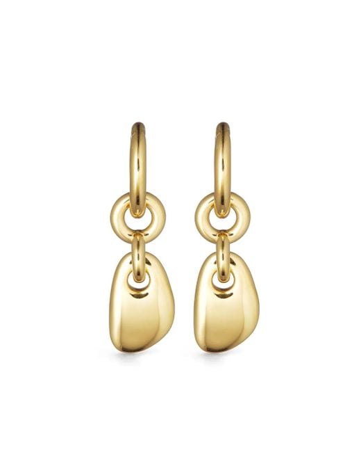 Otiumberg Metallic Lapillus Drop Earrings