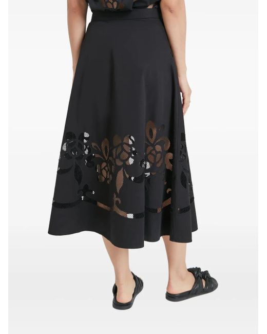Temperley London Black Nelle Skirt