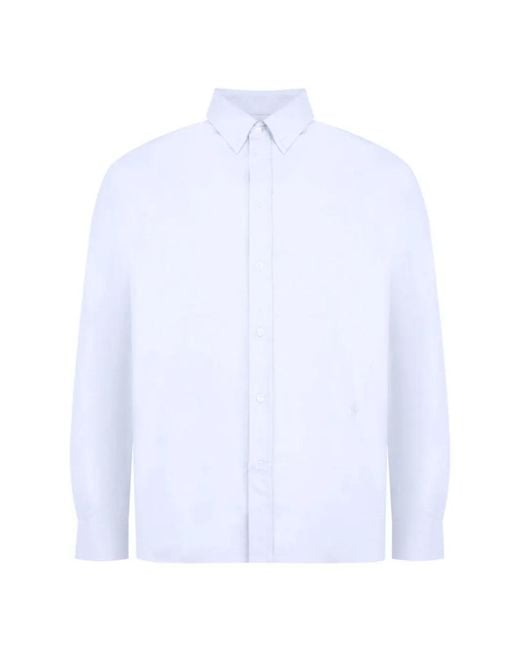 J.W. Anderson Blue Button-Up Shirt for men