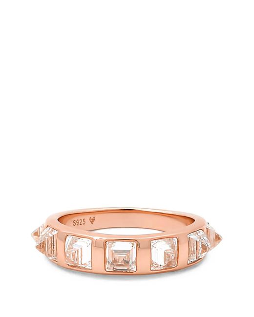 Di Volpe Pink Piramide Sapphire-Embellished Ring