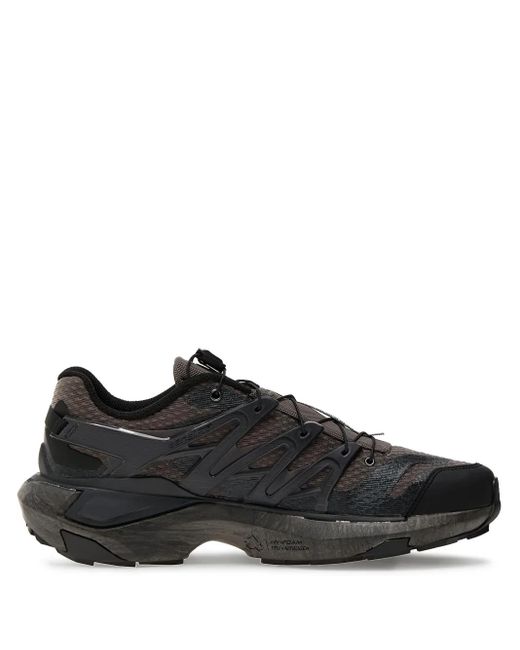 Zapatillas de running con panel de malla Salomon de hombre de color Black