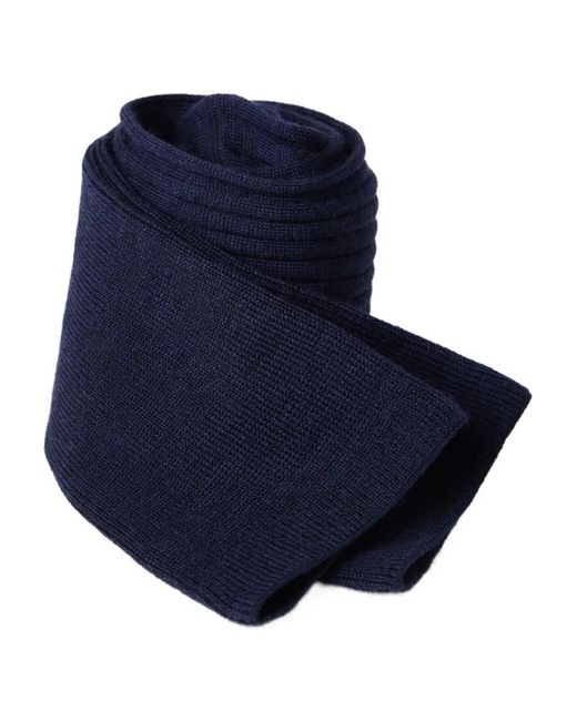 Brunello Cucinelli Blue Ribbed Socks for men