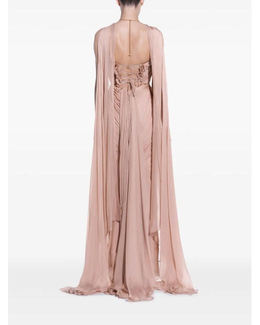 Maria Lucia Hohan Pink Larisa Gown