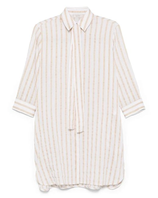 Camicia A Righe di Mazzarelli in White