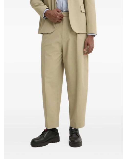 HUGO Hose mit geradem Bein in Natural für Herren