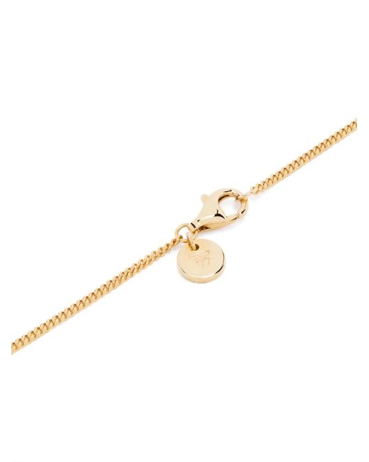 Tom Wood Metallic Mini Cushion Pendant Necklace
