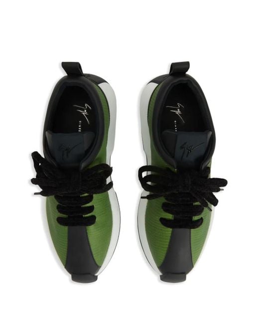 Giuseppe Zanotti Green Trainers for men