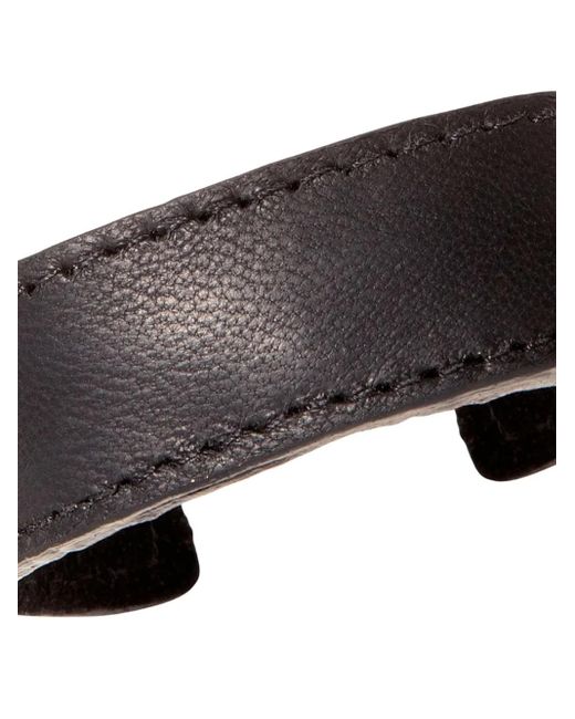 Jennifer Behr Black Mini Leather Hair Accessories