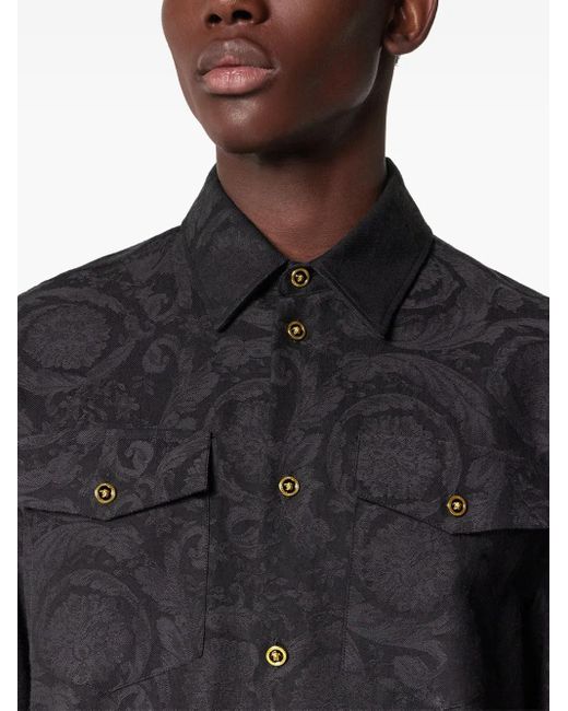 Versace Blue Shirt for men