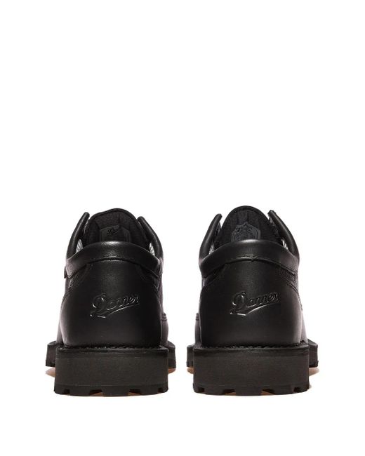 Danner Black Leather Low-Top Boots for men