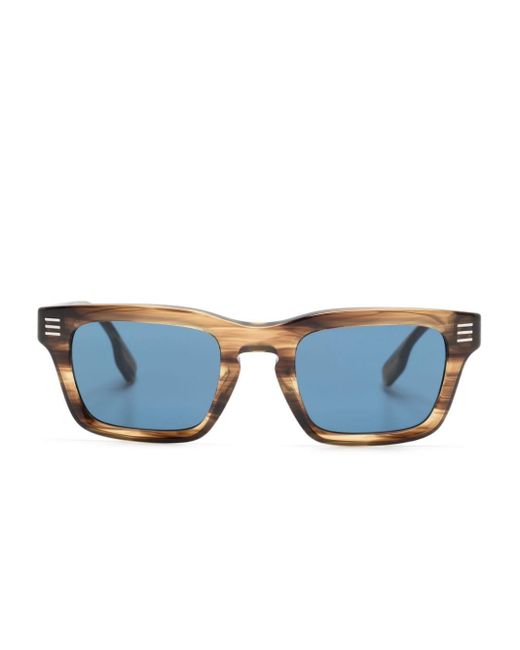 Burberry B4403 Sonnenbrille mit eckigem Gestell in Blue für Herren
