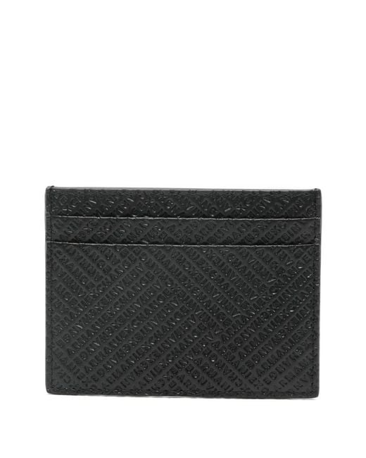 ARMANI EXCHANGE Black Embossed Wallet
