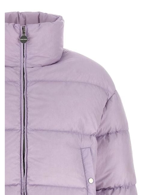Ienki Ienki Purple Quilted Nylon Jacket