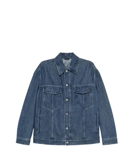 Fendi Jack in het Blue voor heren