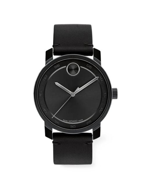 Movado Black Bold 41Mm Watch for men