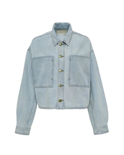 Ulla Johnson Blue Buttoned Denim Jacket