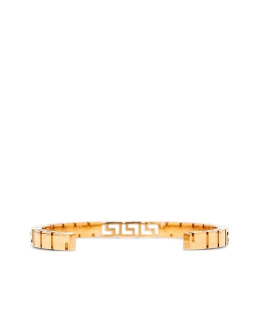 Versace Metallic Creca-Motif Bracelet